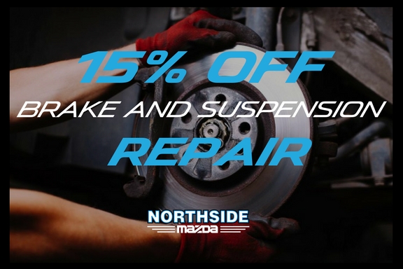 SAVE 15% ON BRAKE & SUSPENSION REPAIR SAVE 15% ON BRAKE & SUSPENSION REPAIR